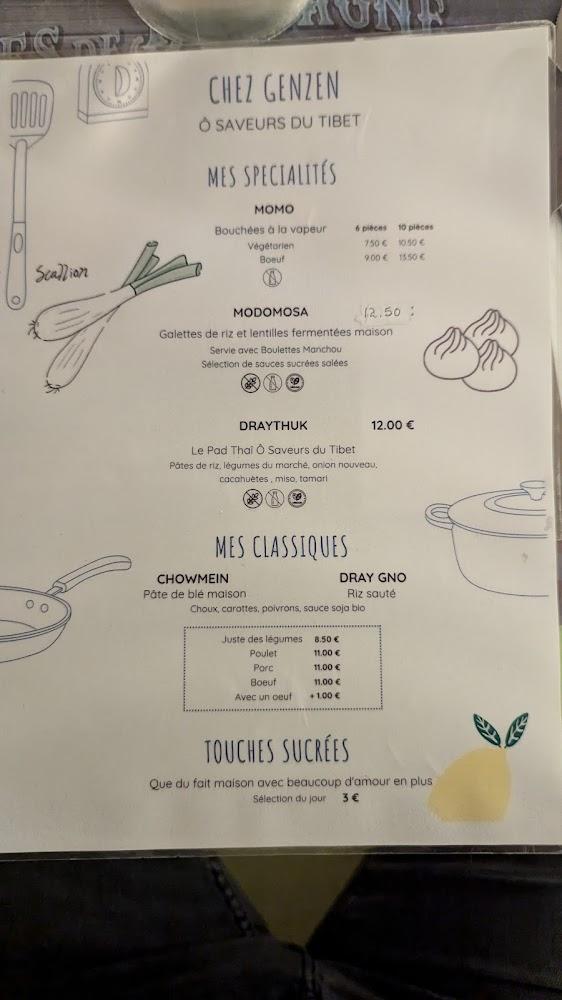 Ô Saveurs du Tibet - Menu Image 4